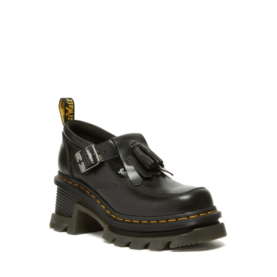 【UK6】Dr. Martens Corran Mary Jane Dr. Martens Corran Mary Jane Atlas Leather Shoes Black Women