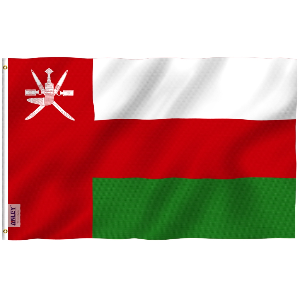 Anley 3x5 Feet Oman Flag - Sultanate of Oman Banners Polyester | Shopee ...
