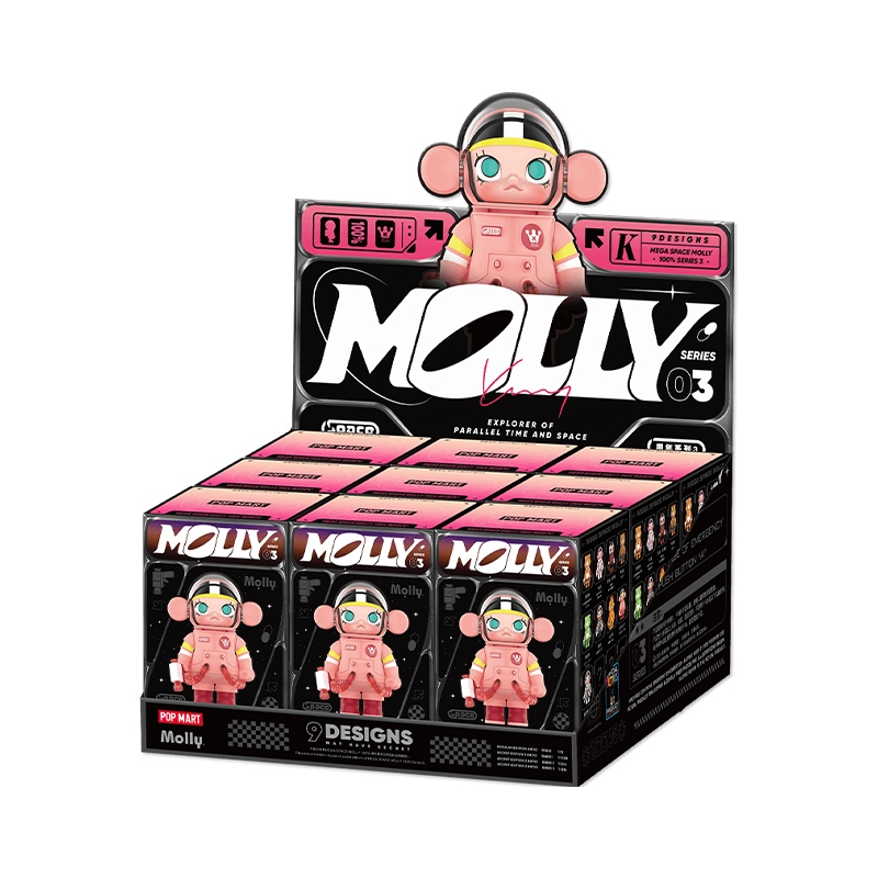 POP MART MEGA SPACE MOLLY 100% Series 3 Blind Box Action Toys