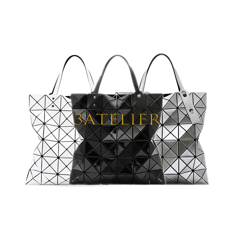 BAO BAO ISSEY MIYAKE Lucent Tote Bag 6x6 Basic | Shopee Singapore