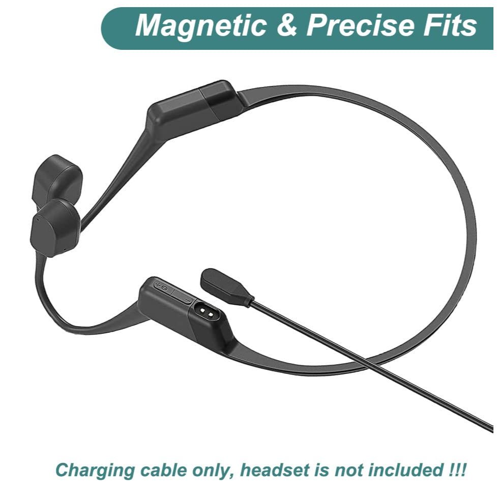 Magnetic Charging Cable for Shokz OpenRun Pro/Mini Afteshokz