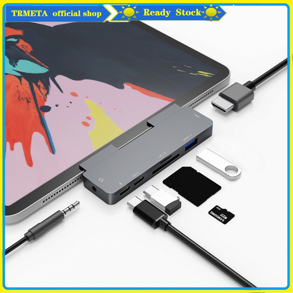In USB C Hub to 4K HDMI Adapter for Samsung tab S7/S7+ /S7fe