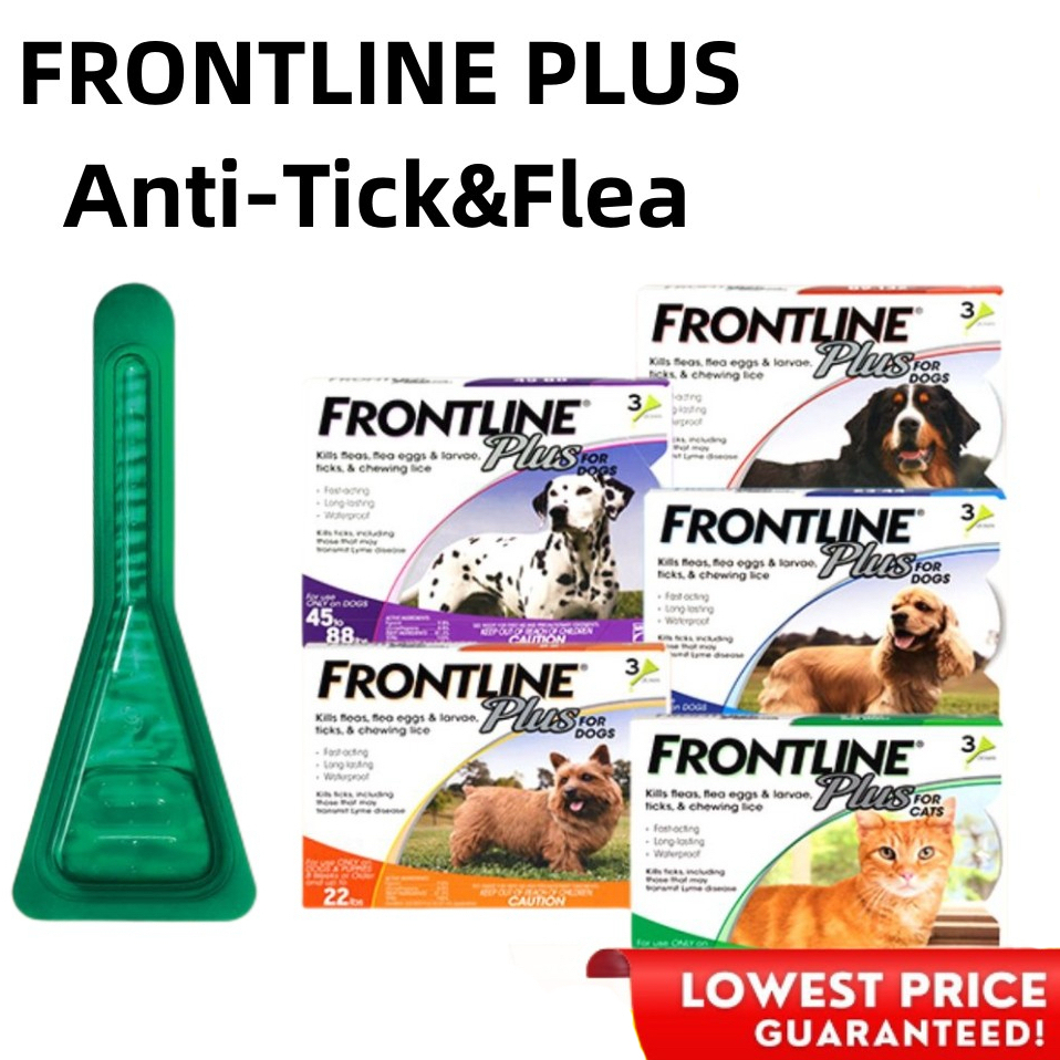 FRONTLINE Plus Full Range Of Dog And Cat Repellents For Tick And Flea ...