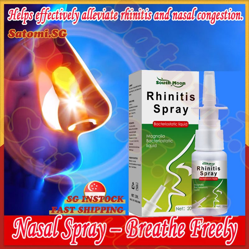 💄SG stock💄 Rhinitis spray / 𝟭𝟬𝟬% 𝗲𝗳𝗳𝗲𝗰𝘁 Herbal antibacterial spray ...