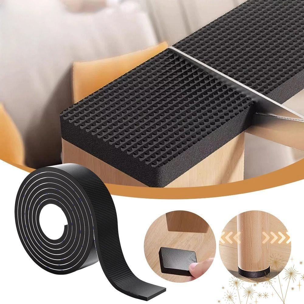 Self-adhesive and cuttable furniture foot pads, non-slip rubber ...
