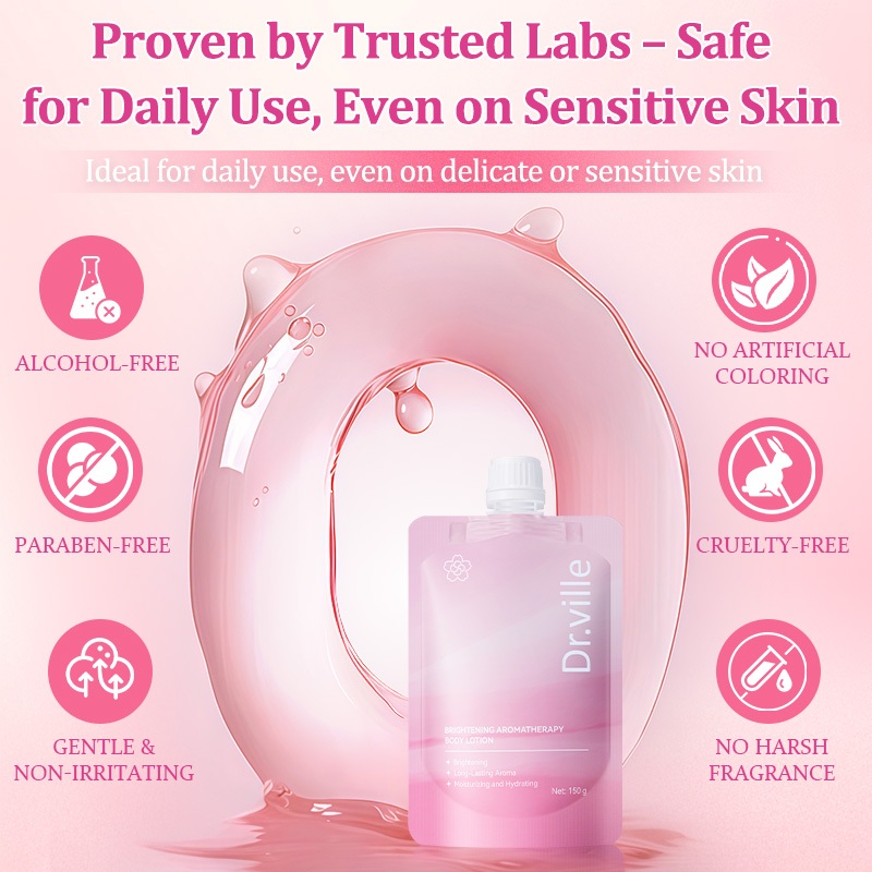 Product image Dr.ville Whitening Body Lotion Whitening Up Instantly Fragrance Moisturizing BodyLotion 150g 7