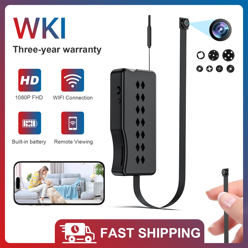 Wireless HD Mini Camera, DIY Module, Built-in Battery, 1080P HD Covert ...