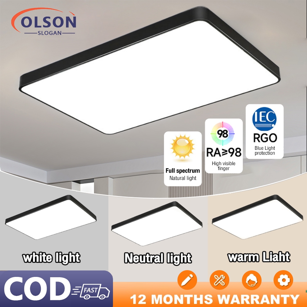 SG STOCK LED Ceiling Light 600MM 60W/72W Ceiling Fan With LED Light ...