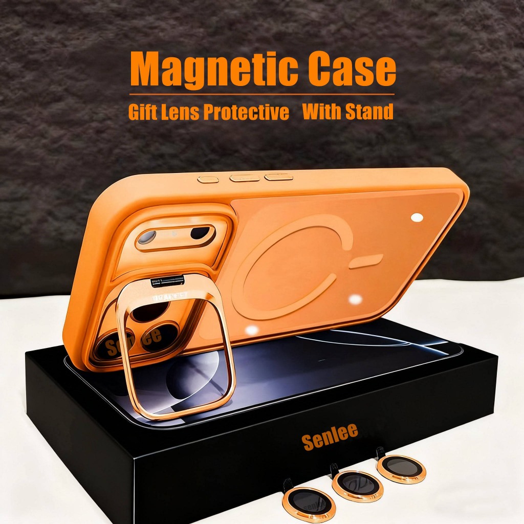Luxury Magnetic Shockproof Case For iPhone 15 14 13 12 11 16 Pro Max 14 ...