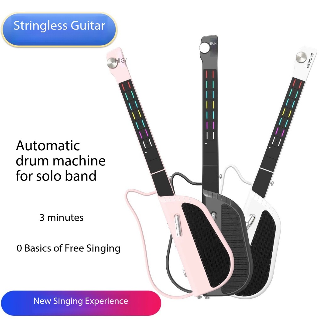 Stringless Smart Guitar Foldable Travel Backing Guitar Chord Generator App  Interactive Chord Sheets Automatic Accompaniment | Shopee Singapore