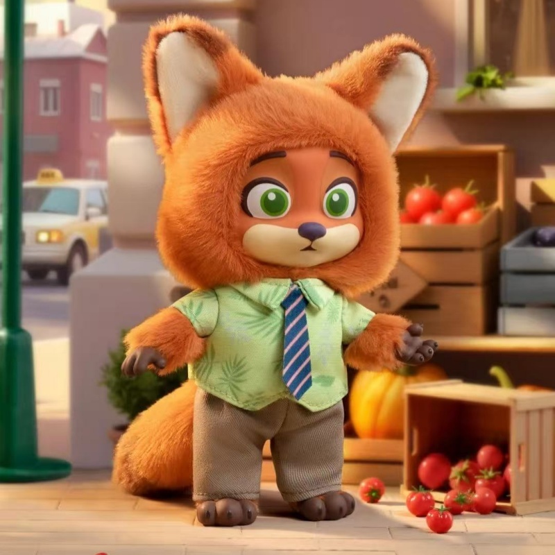 TOPTOY Disney Zootopia Nick and Judy's Growth Journey Series Plush