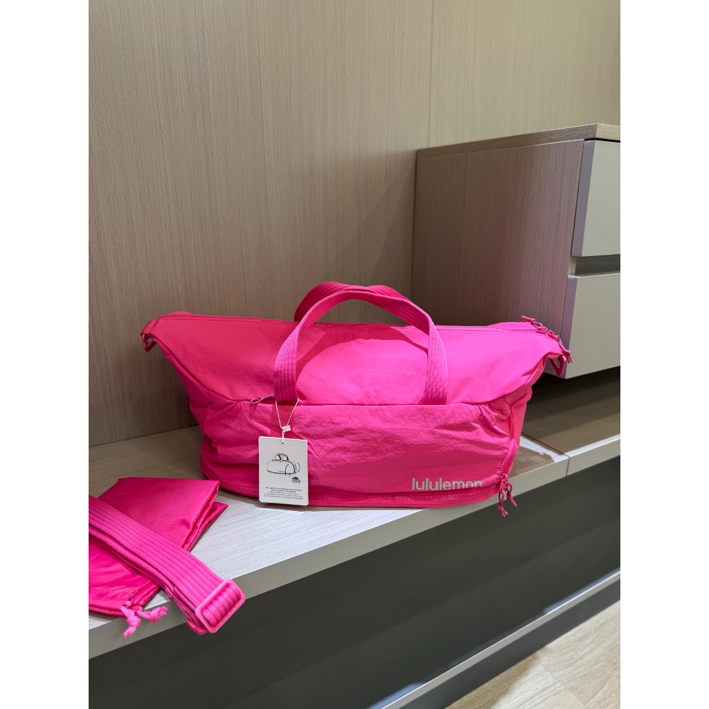 lulu 3-in-1 Gym Duffle Bag 30L Unisex lemon | Shopee Singapore