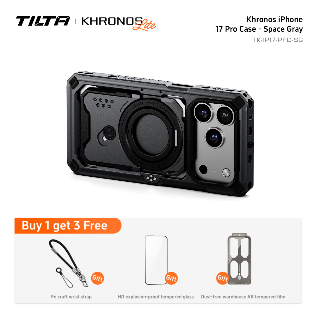 TILTA Khronos iPhone 17 Pro/Pro Max Phone Case Ultimate Kit with