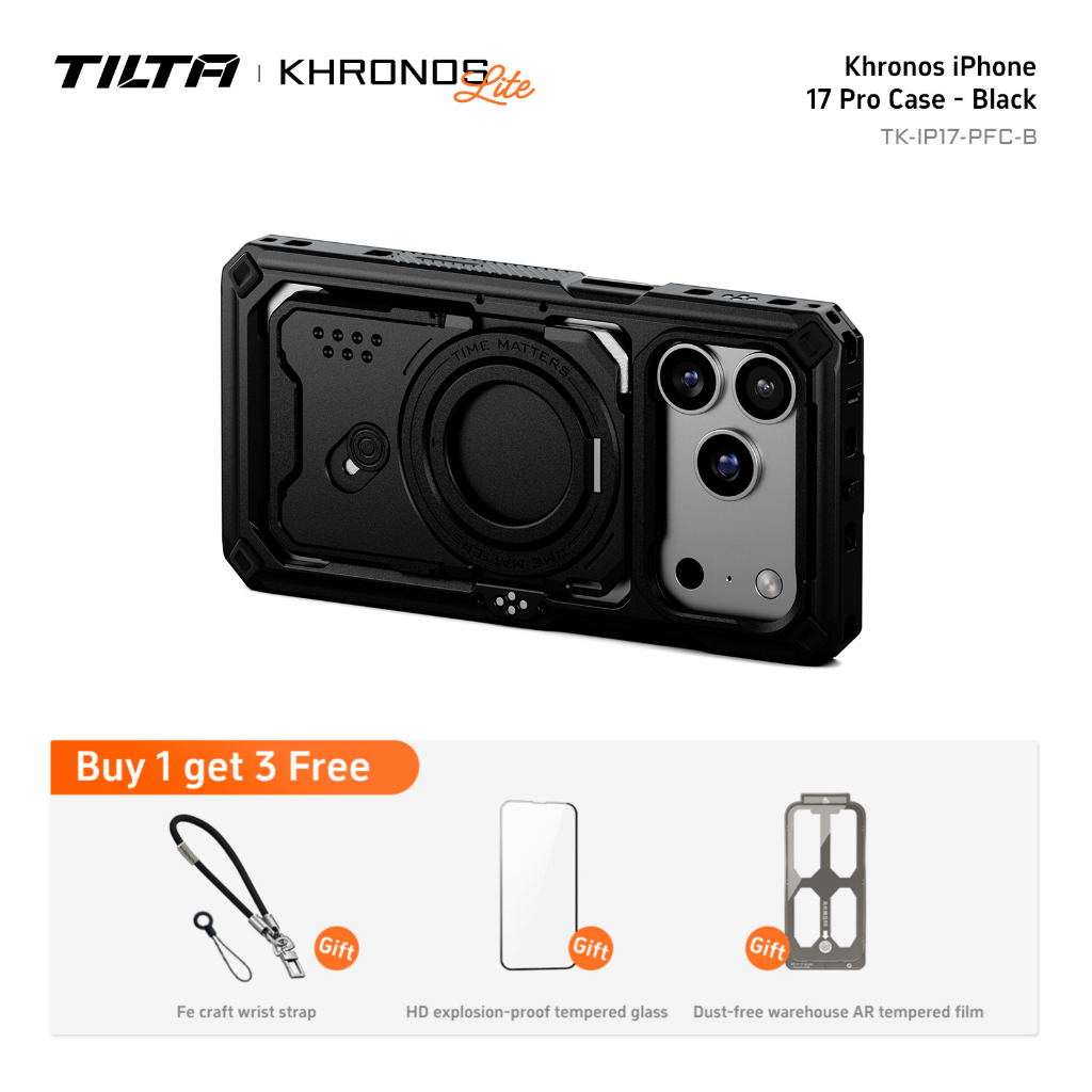 TILTA Khronos iPhone 17 Pro/Pro Max Phone Case Ultimate Kit with