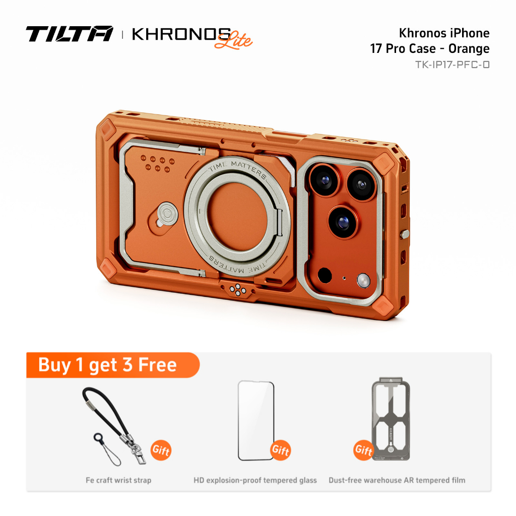 TILTA Khronos iPhone 17 Pro/Pro Max Phone Case Ultimate Kit with