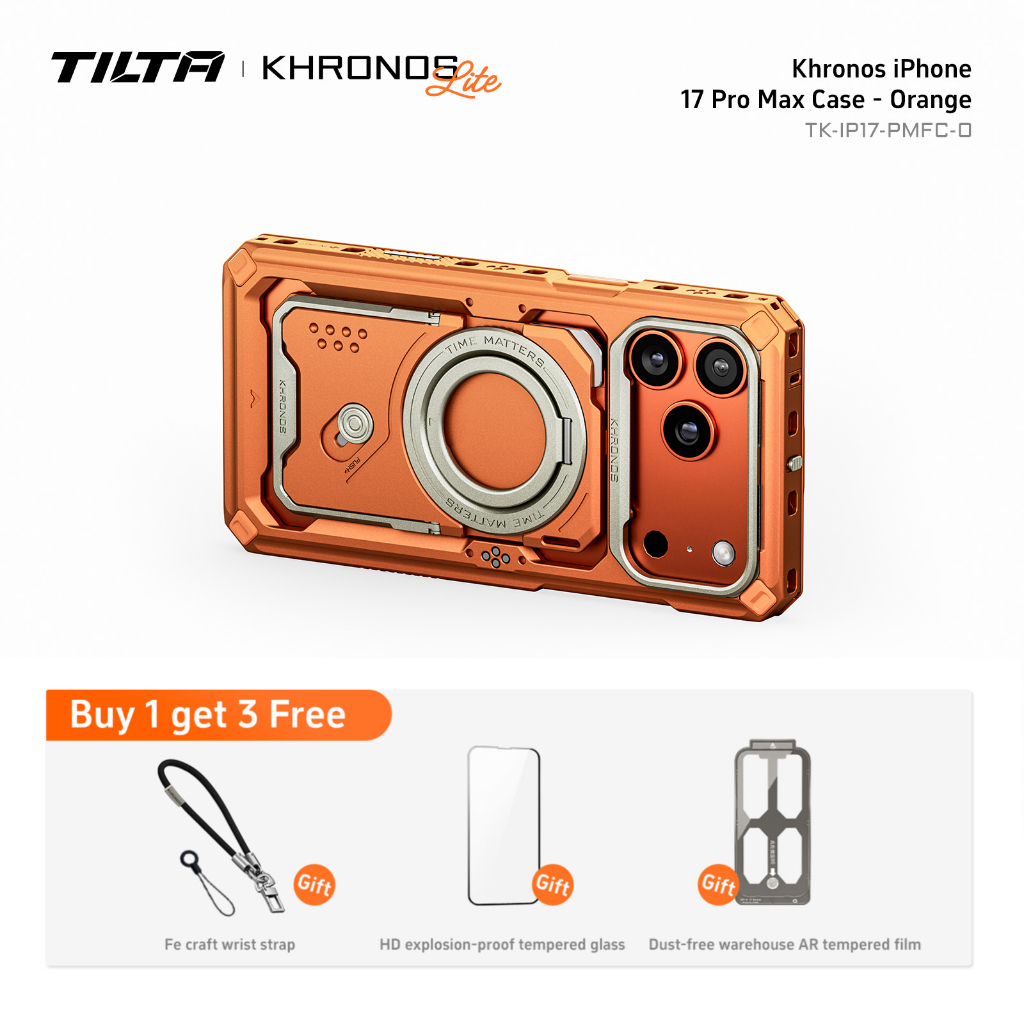 TILTA Khronos iPhone 17 Pro/Pro Max Phone Case Ultimate Kit with