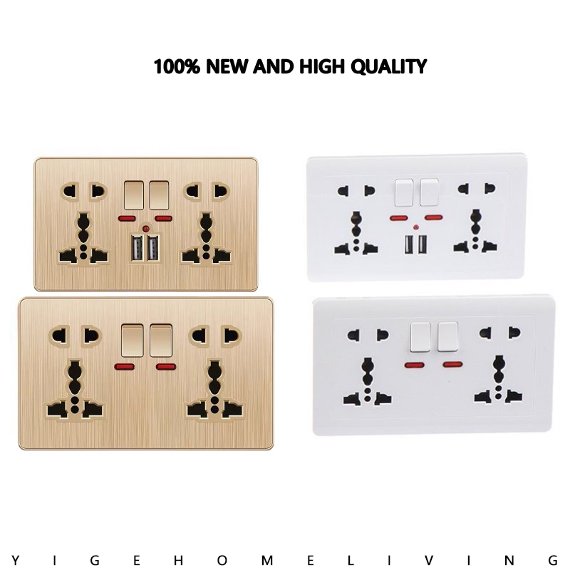 UK Plug power socket expansion multi-functional Wall Power Socket ...