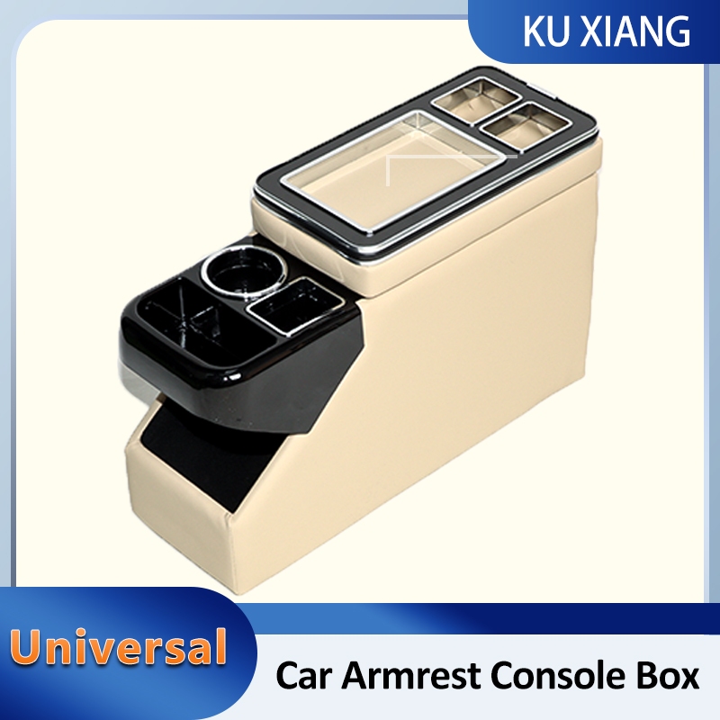For All Commercial Cars Back Armrest Console Box Universal MPV Rear ...