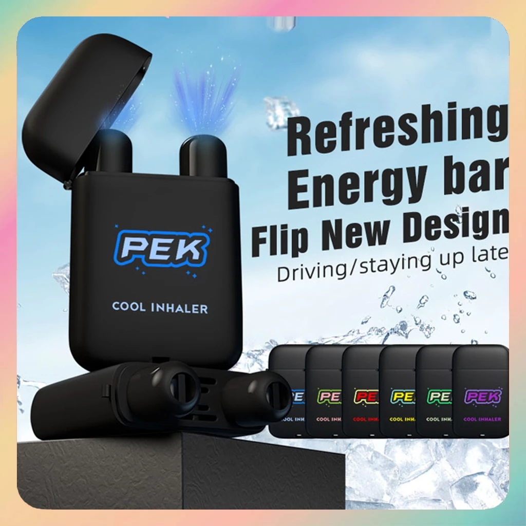 2025 Pek Dual-hole Inhaler - Menthol Scent for Refreshment and Motion ...