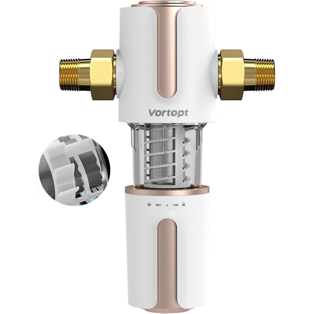 Self-Cleaning Whole House Sediment Filter No Cartridge Change ...