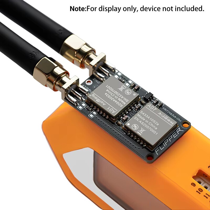 Flipper Zero 2-in-1 RF Devboard, Ultra-Compact NRF24 + CC1101 Wireless ...