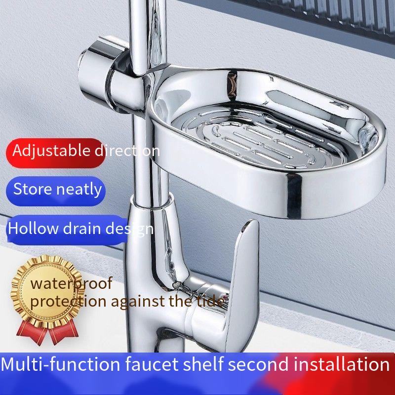 New shower soap box shower lift bar soap rack kitchen storage bathroom ...