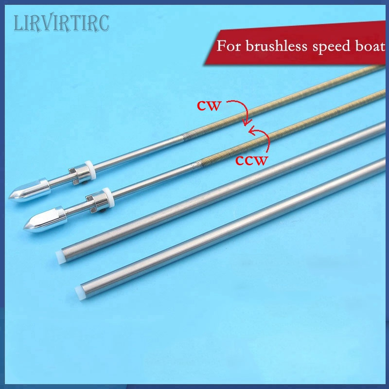 RC Boat 4mm Flexible Shaft Kit Stainless Steel/Teflon Tube CW/CCW ...
