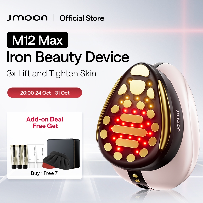 Jmoon M12 MAX Collagen Glow Booster Skin Care Booster 21-electrode ...