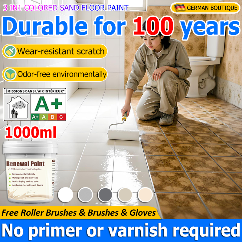 【24 hours delivery】 3 in 1 tiles paint ceramic tile paint epoxy tile ...