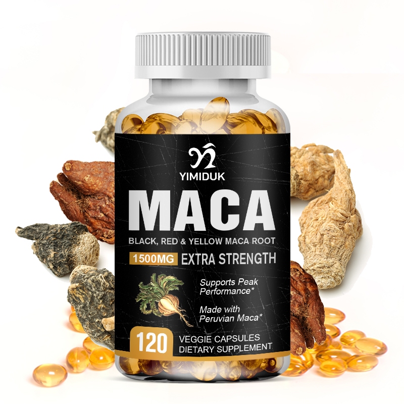 Maca Root Supplement 1500mg, Support Shormonal Balance, Endurance ...