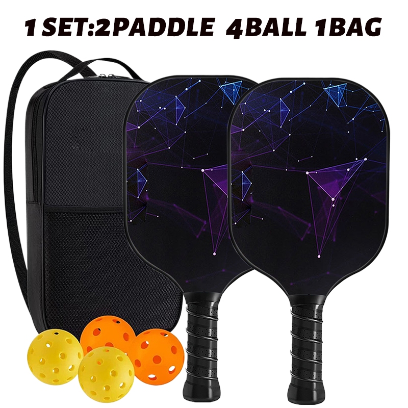 Carbon Fiber Pickleball Paddle Set Of 2 - Pickle Ball Rackets 2 - View #8