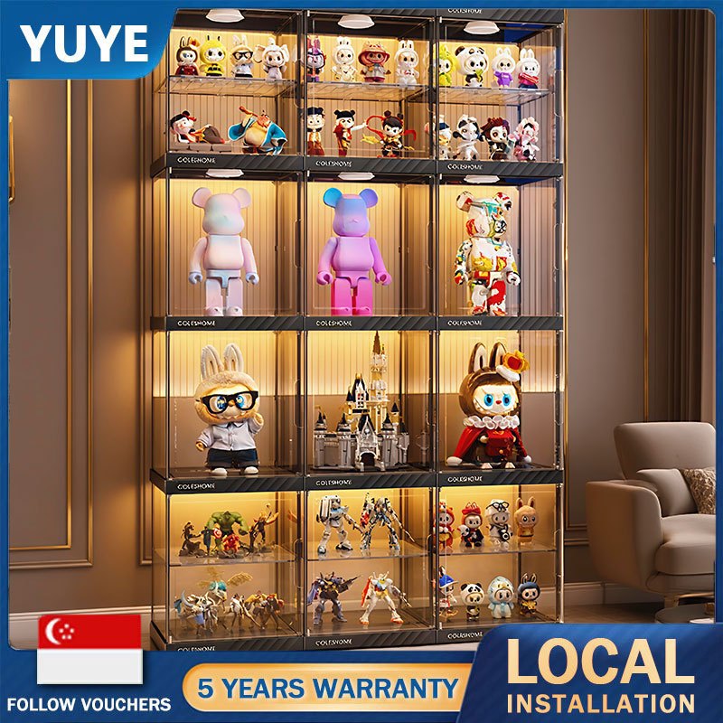Display Cabinet Glass Door Combination Locker Living Room Floor Display ...