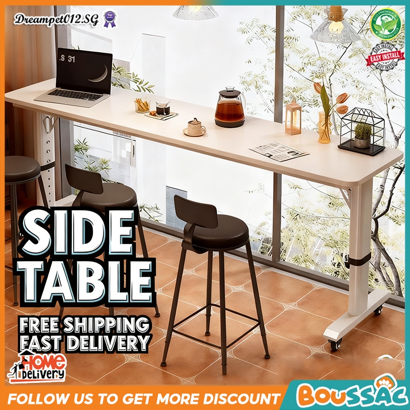 BOUSSAC Console Hallway Narrow Bar Study Desk Computer Wall Sofa Long ...
