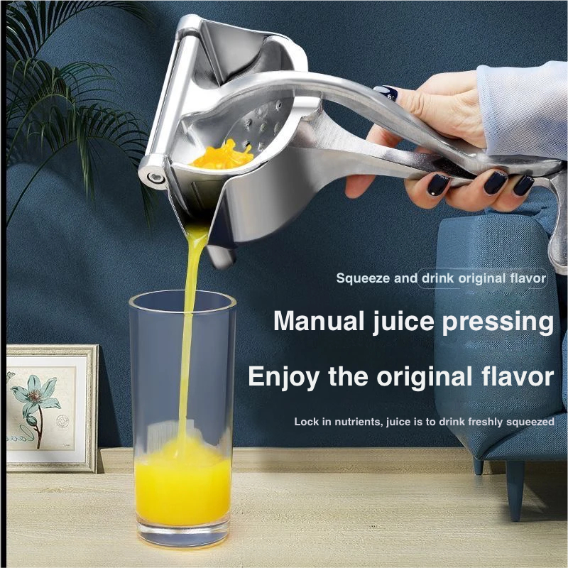 【High Quality】Aluminum Alloy Hand Juice Squeezer Household Lemon ...