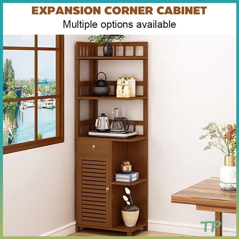 TP Corner cabinet corner cabinet wall corner triangle storage rack ...