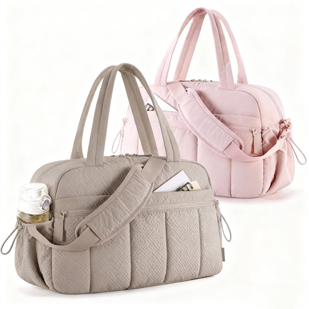 Travel Duffel Bag Lightweight Tote Bag Dry Wet Separation Gym Bag with ...