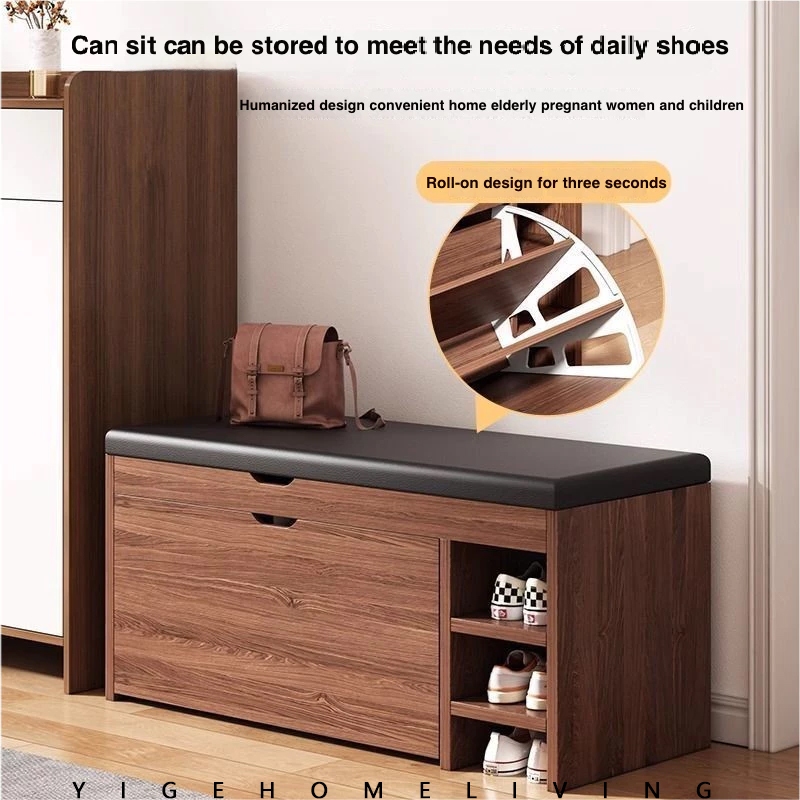 New Arrival Multi-laye Shoe Rack Wooden Shoe Rack With Seat Covered ...