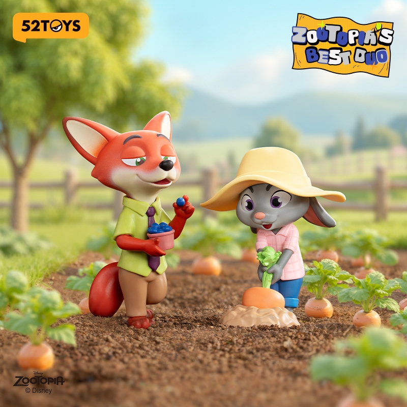 52TOYS Disney Zootopia's Best Duo Series Blind Box Figure Toy