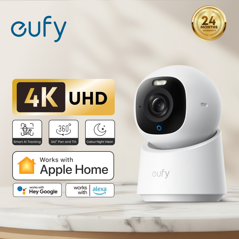 eufy by Anker Indoor Camera E30 Homekit Security camera 4K UHD Camera ...