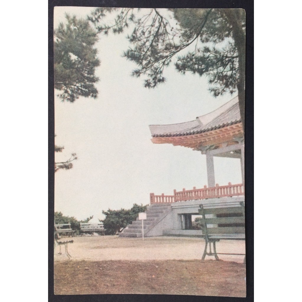1950s North Korea Postcard Korean Pavilion Pyongyang Print Sheet ...