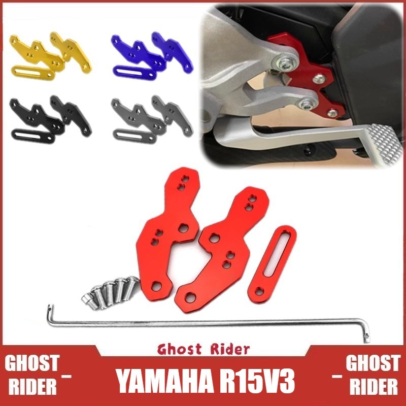 For YAMAHA YZF R15 V3 2017-2021 Motorcycle CNC Adjustable Rearset Foot ...