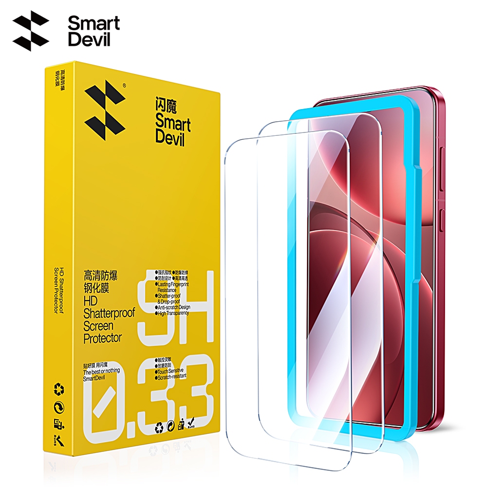 UPSCREEN klare Panzer Glas Schutzfolie (für Oppo Find X8 Pro (NUR Kamera
