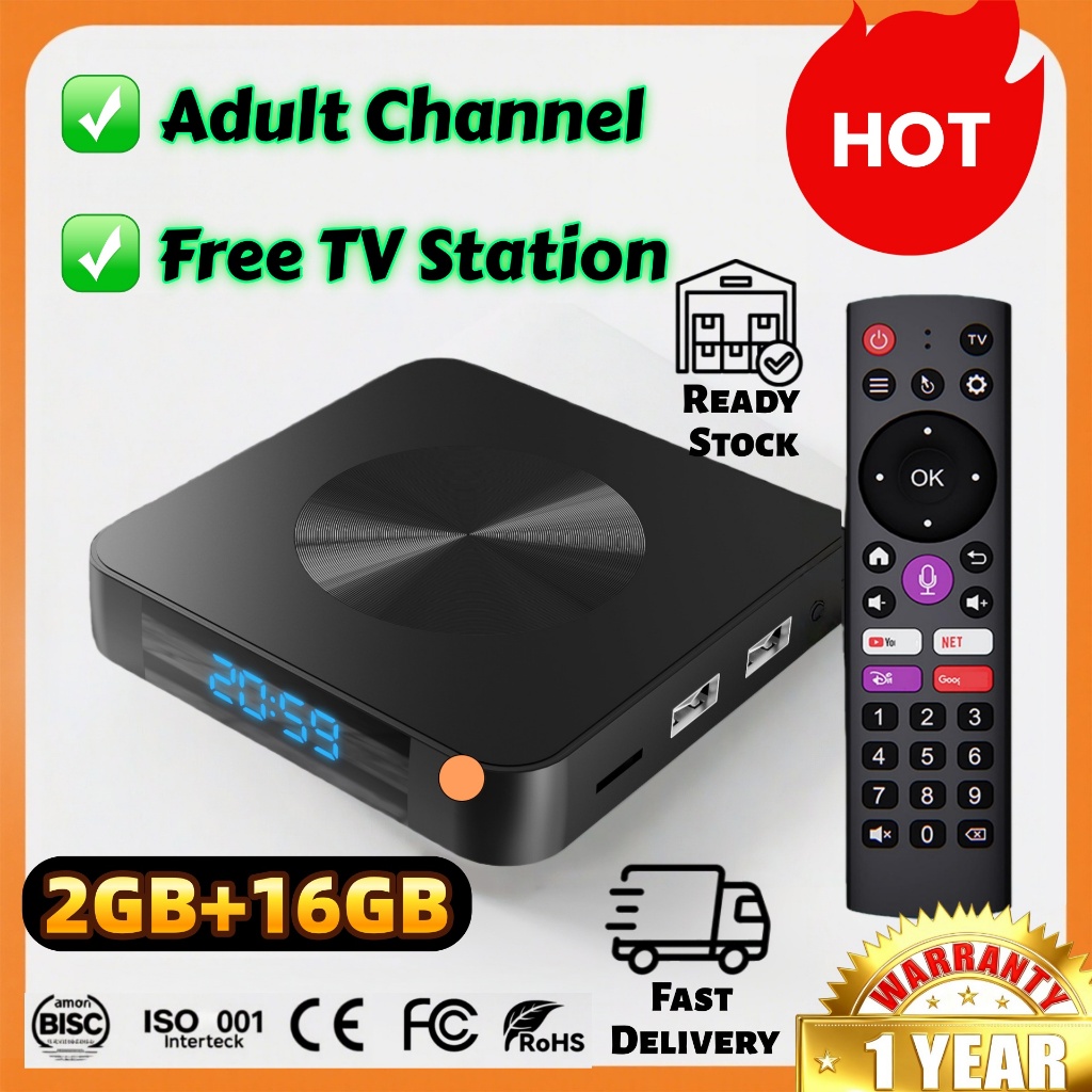 【In Stock】【Shipment within 5 hrs】Android TV Box: 8K Ultra HD Smart ...