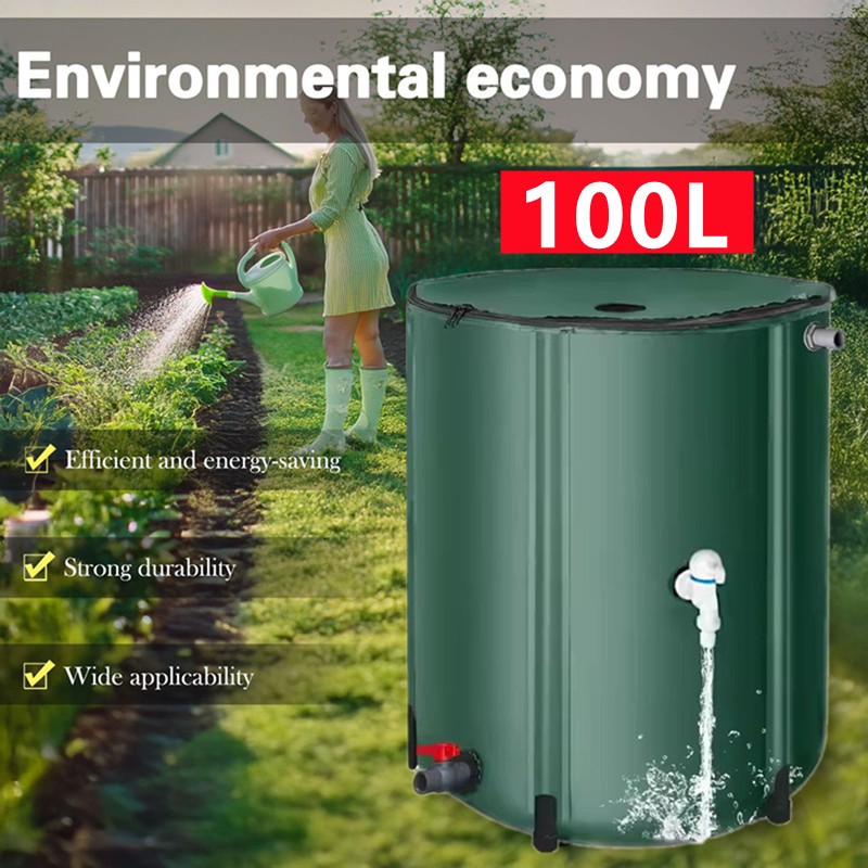PVC Bucket Garden Rain Collector Water Storage Rainwater Recycling ...