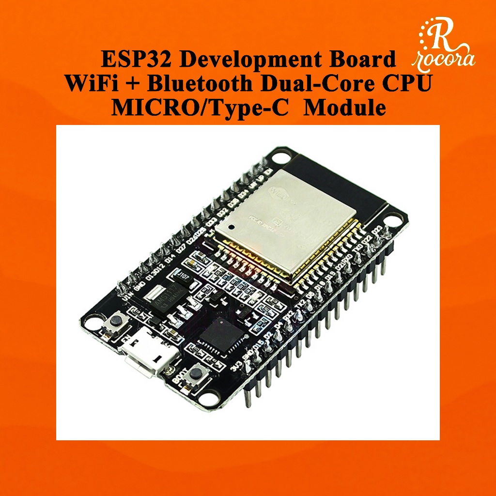ESP32 Development Board WiFi + Bluetooth Dual-Core CPU Low Power CP2102 ...