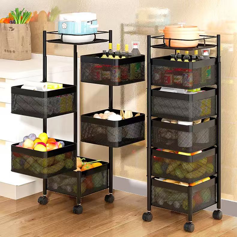 Kitchen Multi-Purpose Trolley / Kitchen Storage / Kitchen Rack With ...