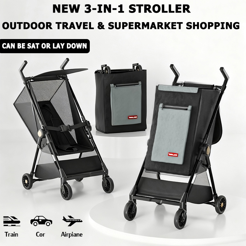 SG ⚡️Ready stock⚡️Baby Stroller Lightweight Cabin Size Portable Travel ...