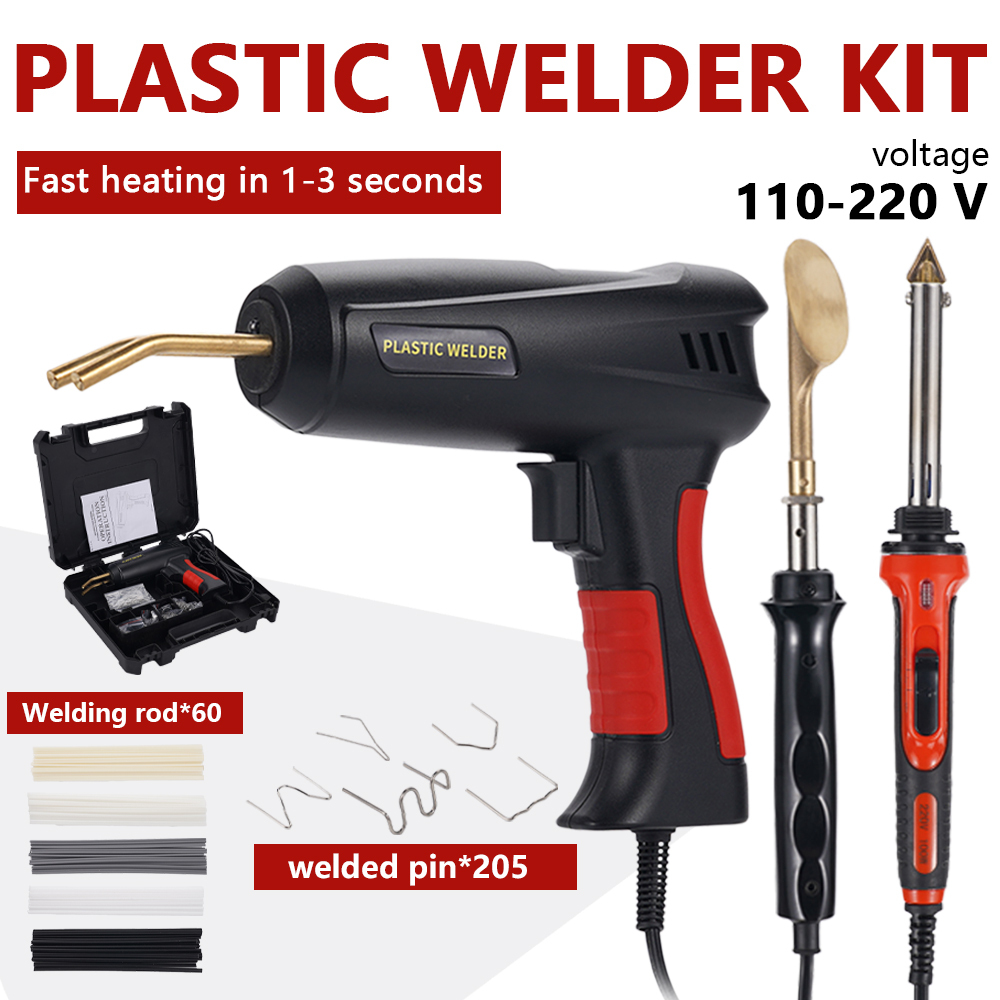 Professional Plastic Welding Hot Staples 3-in-1Plastic Welder Soldering ...