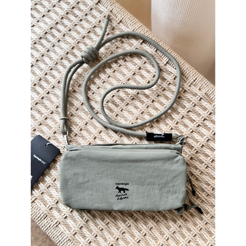 x Maison Kitsuné Medium Bottle Sacoche (Including 8.00mm Rope