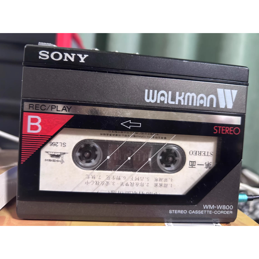 Collectible Sony Walkman WM W800, Double-Sided Play, Two Motherboards ...